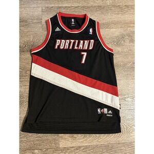 Adidas Portland Trail Blazers Brandon Roy #7 Youth XL 18-20 Black NBA Jersey